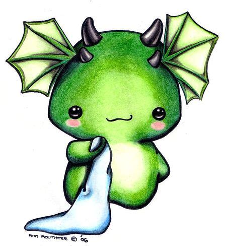 We Will Be Learning How To Draw An Awesome Chibi Dragon Cute Dragons