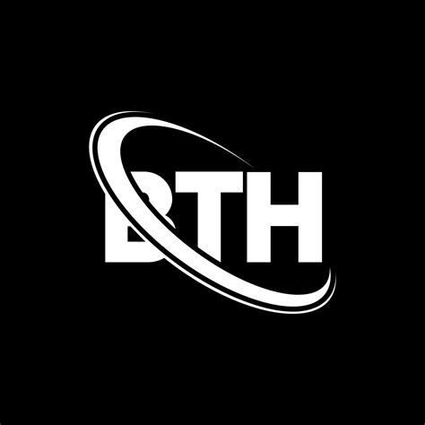 Bth Logo Bth Letter Bth Letter Logo Design Initials Bth Logo Linked