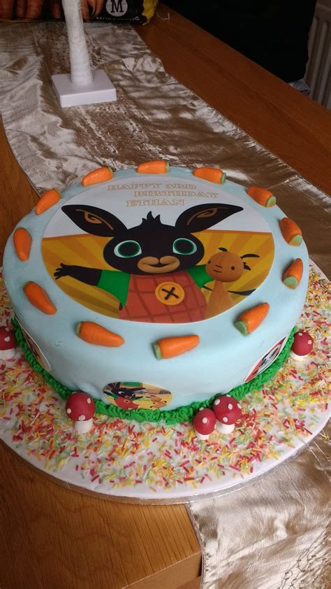 Bing Bunny Cake 2nd Birthday Cake Girl 3rd Birthday Parties Coelho