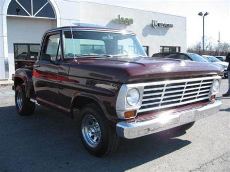 Sell Used 1967 Ford F 100 Stepside Pickup 390 Fe 2v Automatic C 6 In