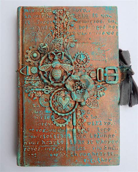 Altered Book Cover With My Beloved Finnabair Products Mixed Media
