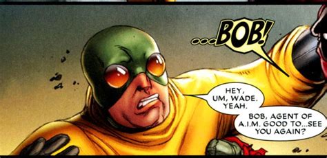 Bob Agent Of Hydra Character Comic Vine
