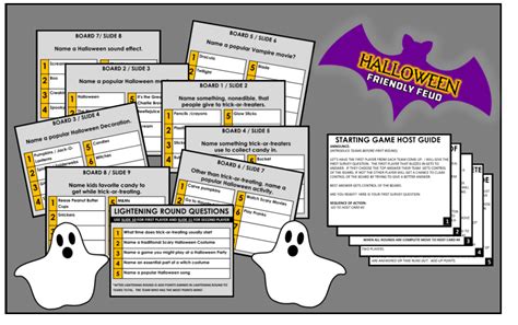 Are you looking for family feud printable questions and answers? Interactive Halloween Family Feud Game - Powerpoint Instant Download!