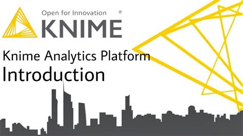 Knime Introduction With Ppt Overview Of Knime Analytics Software Open