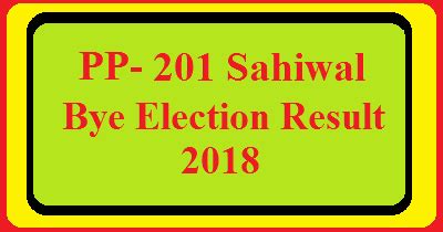 Election results are from the associated press (ap). PP-201 Sahiwal By Election Result 2018 Live Detail Update ...
