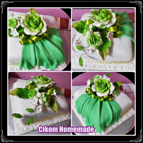 Cikom Homemade Kek Fondant Utk Pertunangan