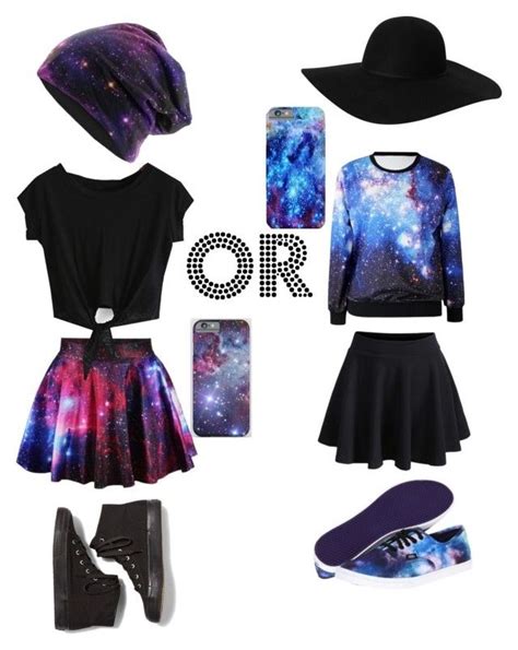 Galaxy Outfits By Ashleylammers Liked On Polyvore Featuring Monki
