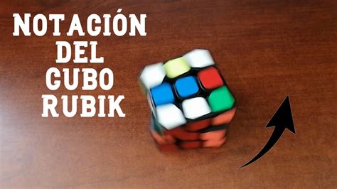 NotaciÓn Del Cubo De Rubik 3x3 Paso A Paso Youtube