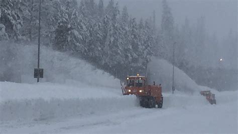 Too Much Snow Closes Ski Resorts In California Nevada