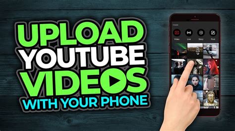 As this is a developing technology, there are a ton of options available and in development. How To Upload A Youtube Video On Your Phone - YouTube