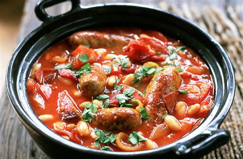 This Easy Sausage Casserole Recipe Combines Cannellini Beans Plum