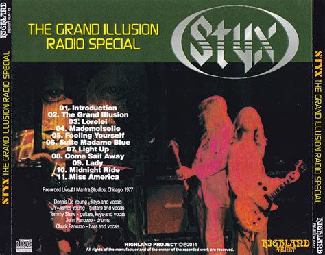 Styx The Grand Illusion Radio Special 1cdr Giginjapan