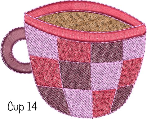 Browse tons of unique designs or create your own custom coffee mug with text and images. Cups 31-50 | Coffee cup design, Machine embroidery, Machine embroidery designs