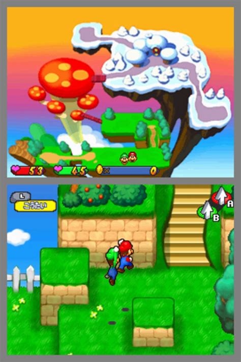 Mario And Luigi Partners In Time Ds Screenshots