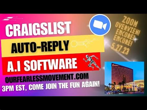 Get Fearless Freedom Our Craigslist Software Overview YouTube