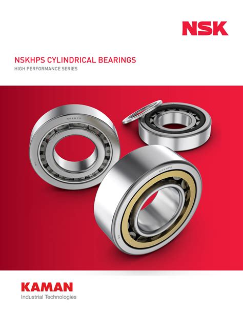 Motion Nsk Hps Cylindrical Bearings Page 1