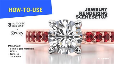 How To Use Scene Setup For Jewelry V Ray 3d Rendering With 3ds Max