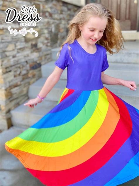 Rainbow Colour Dress Ubicaciondepersonascdmxgobmx
