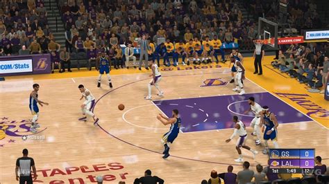 Nba 2k20 Los Angeles Lakers Vs Golden State Warriors Gameplay Ps4
