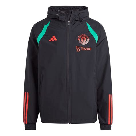 Adidas Manchester United All Weather Jacket 2023 2024 Adults