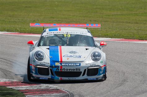 Porsche 911 Gt3 Cup Race Car Editorial Stock Image Image Of Road