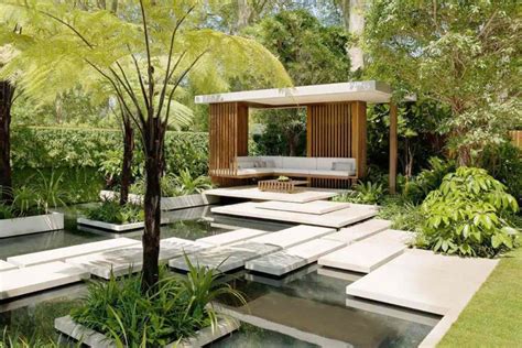 inspirasi desain gazebo minimalis modern  taman rumahmu