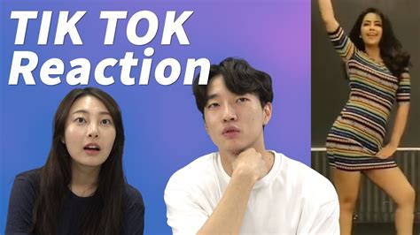 Indian Tik Tok Reaction By Koreans Tik Tok India Youtube