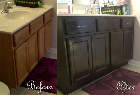 This one is going to be a major hit as it comes under the smart makeover by staying in the budget! Misadventures in DIY:: Bathroom Vanity Oakness Makeover