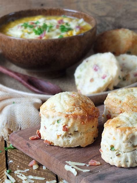 Easy Cheese And Bacon Scones Recipe Elizabeths Kitchen Diary