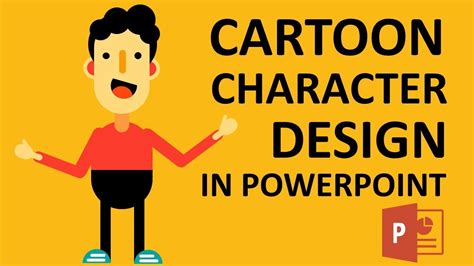 Powerpoint Tutorial How To Make Cartoon Character Design In