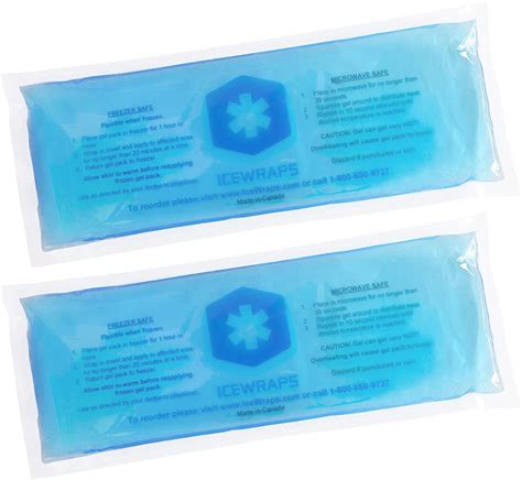 Wholesale Icewraps 4x10 Reusable Perineal Gel Ice Packs Hot Cold Pack For First Aid
