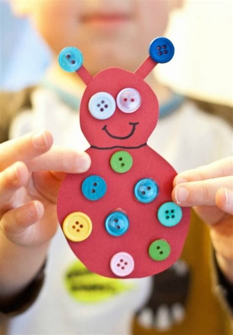 50 Button Craft Ideas For Kids Of Every Age Season And