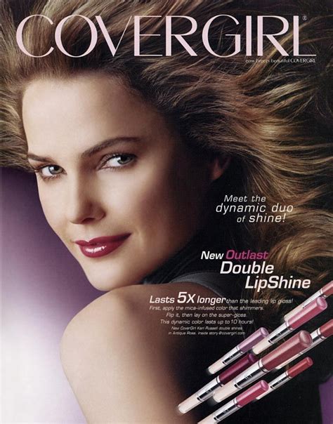 Keri Russell Covergirl Cosmetics Advertisement Covergirl Covergirl