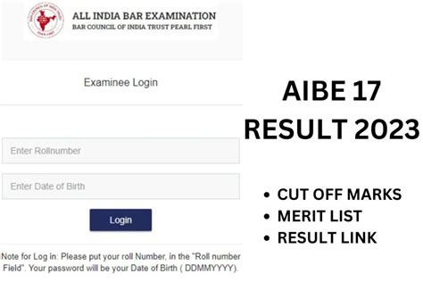 Aibe 17 Result 2023out Xvii Merit List