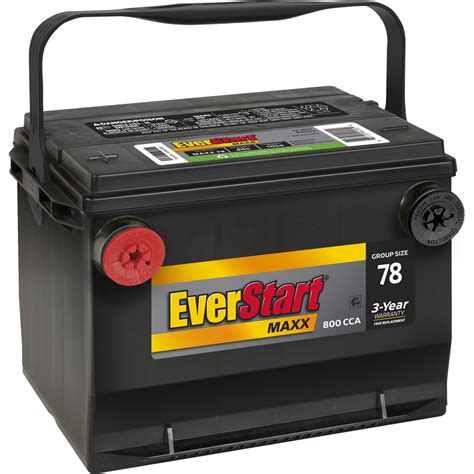 Everstart Plus Lead Acid Automotive Battery Group Size 58 12 Volt550