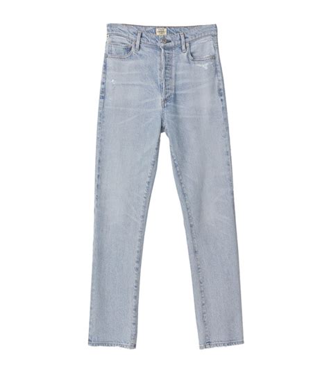 Citizens Of Humanity Olivia High Rise Slim Jeans Harrods US