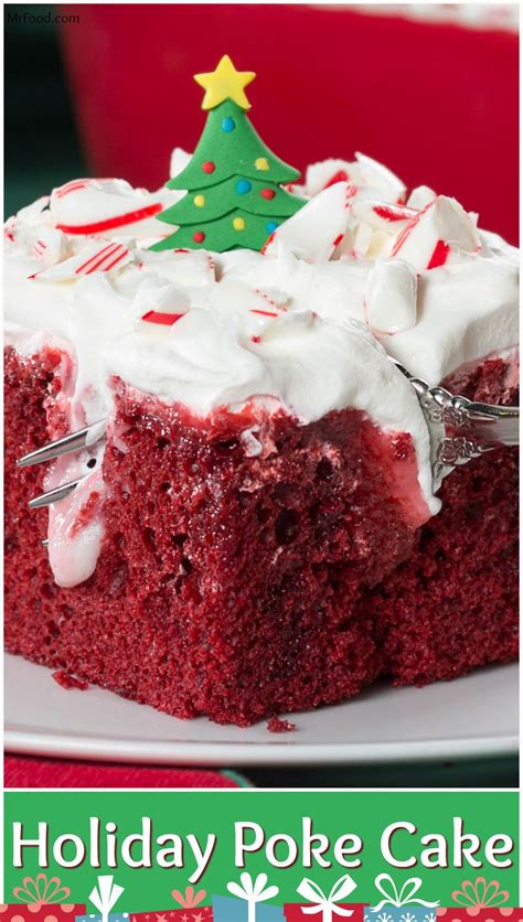 1 super moist cake mix 1 pkg. Holiday Poke Cake | Recipe | Christmas sweets easy, Poke ...