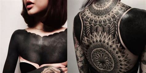 Black Out Tattoos Officially Exist In The World And They Look Hella Painful