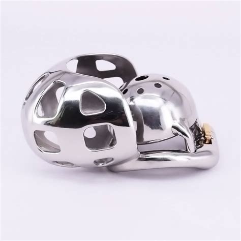 Super Small Chastity Device With Scrotum Testicle Pouch Chastity Devices