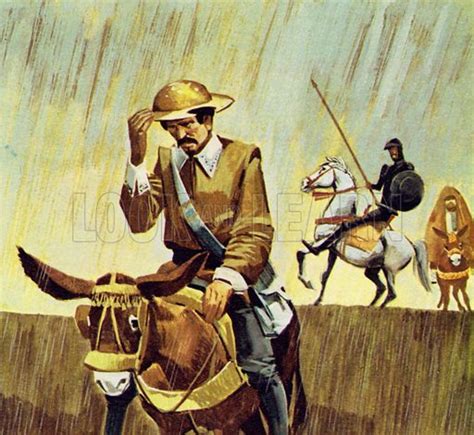 Quixote Mistook A Barbers Hat For The Helmet Of Mambrino Stock Image