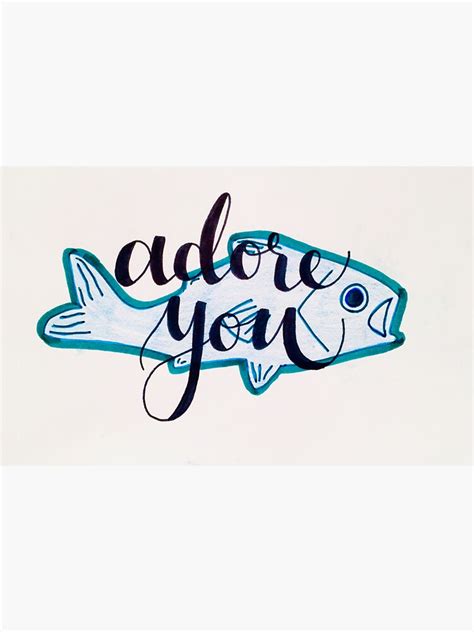 Adore You Sticker By Sydmuss Redbubble