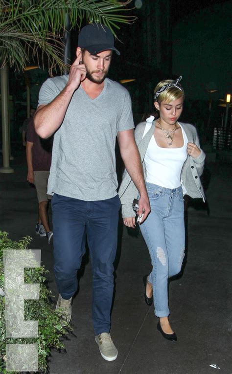 Photos From Miley Cyrus And Liam Hemsworths Movie Date