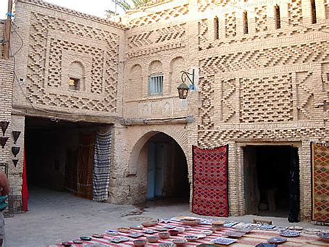Maisons En Brique De Tozeur Tozeur Région De Tozeur Gafsa Et