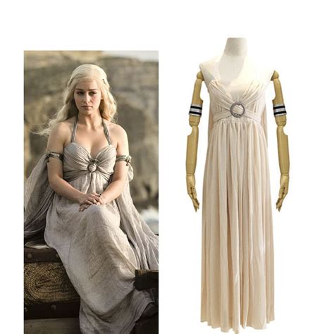 Daenerys Targaryen Dress Game Of Thrones Cosplay Costume Women Dance