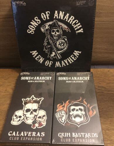 Sons Of Anarchy Game And Calaveras And Grim Bastards Club Expansion