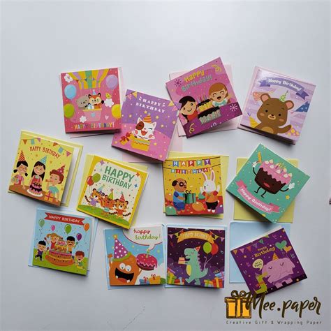 Sebagai permulaan membuat kartu ucapan selamat ulang tahun, pilihlah warna yang menarik untuk desain. Kartu Ucapan + Amplop Kecil Sansan Wawa, HBD, Gift Card ...