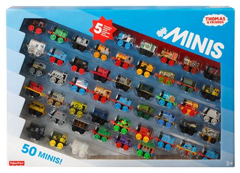 Fisher Price Thomas And Friends Minis Toy Engines 50 Pack Walmart