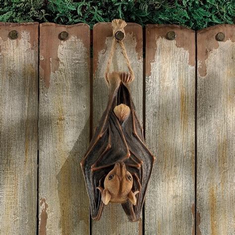 Shop Design Toscano Halloween Hanging Mega Bat Sculpture Overstock