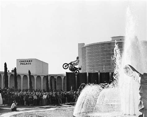 Frankly, it's a miracle knievel lived as long as he did—to the ripe old age of 69—given everything he did during his reckless career. Clasp Garage: Evel Knievel and the Caesar's Palace Jump