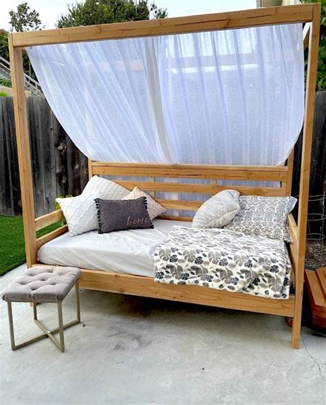 12 Clever And Creative Diy Outdoor Daybed Plans You Can Make Today With